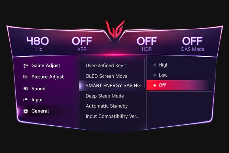 ultragear gaming 27gx790a 2025 feature 15 1 1 smart energy saving