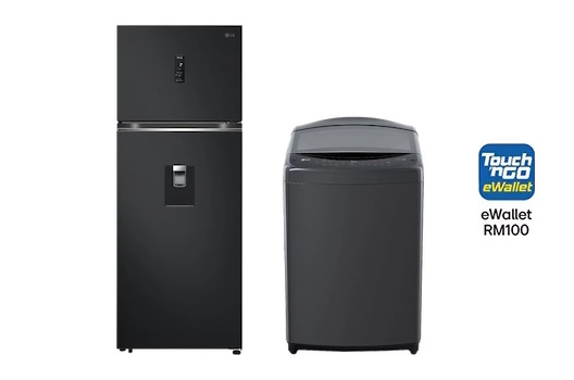 493L Refrigerator + 17Kg Top Load Washer